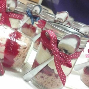 Treats in jars candle for gifts