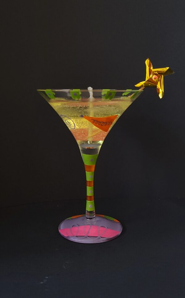 Martini candle