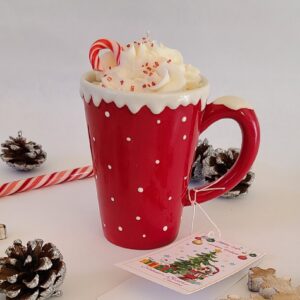 Snowing in Christmas - soy candle with whipped cream