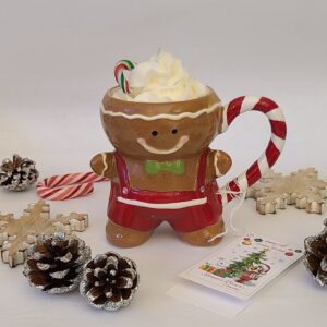 gingerbread mug soy candle