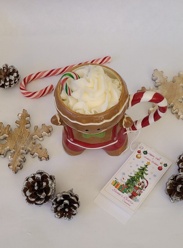 gingerbread mug soy candle