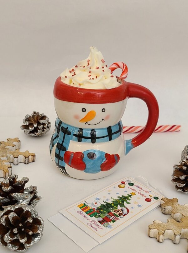 Showman Christmas mug soy wax