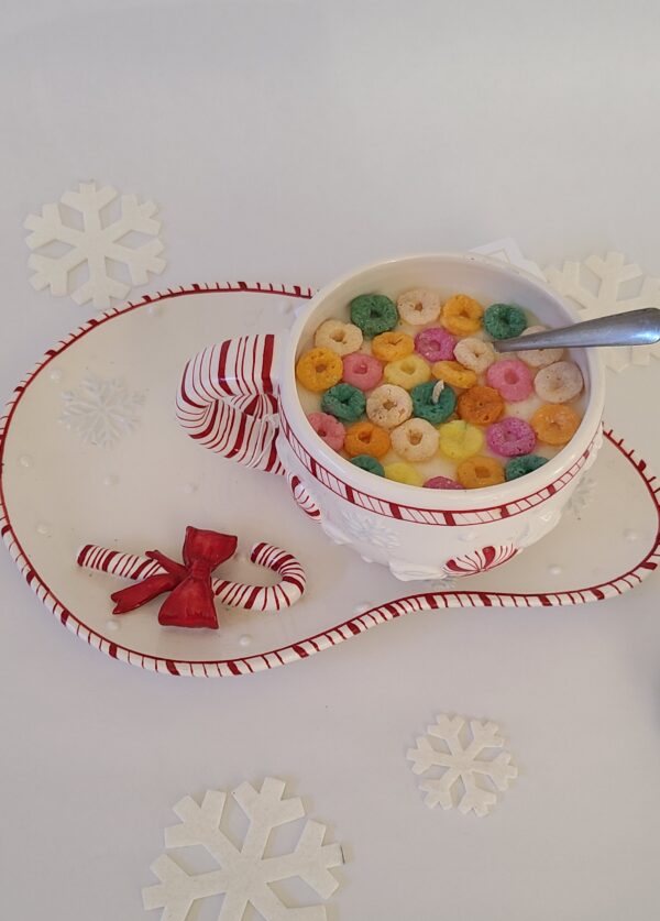 Froot Loops Breakfast Cereal Soy Candle