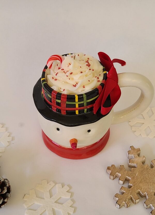 Frosty the snowman soy blended candle