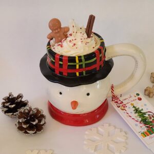 Frosty the snowman soy candle