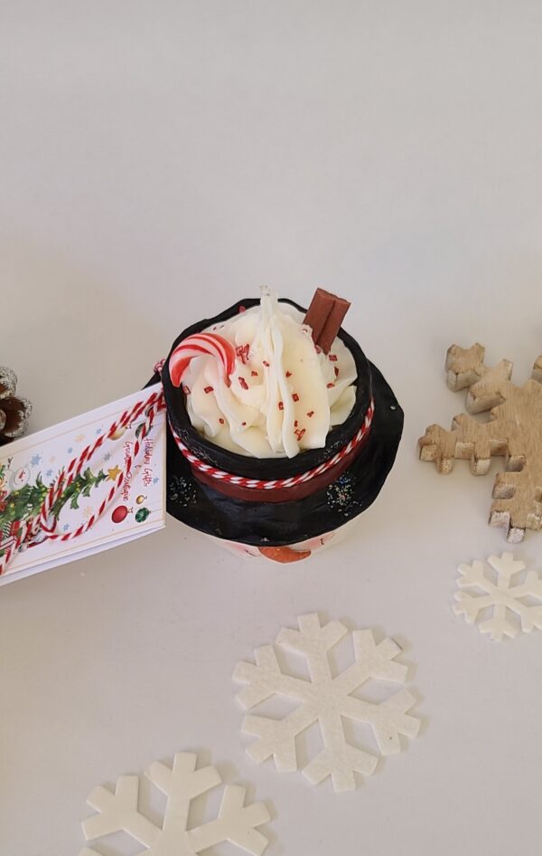 Snowman Delight Candle